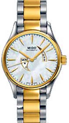 AAA 1:1 Replica Mido-Belluna Ladies Watches Pearl Dial Automatic 33MM M001.230.22.116.00 Watch