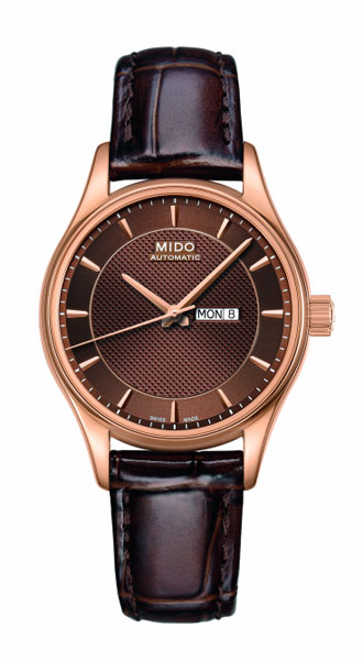AAA 1:1 Replica Mido-Belluna-Lady Ladies Watches Brown Dial Automatic 33MM M001.230.36.291.12 Watch