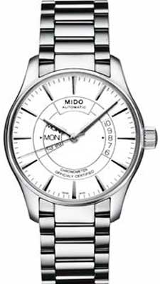 AAA 1:1 Replica Mido-Belluna Mens Watches White Dial Automatic 40MM M001.431.11.011.00 Watch