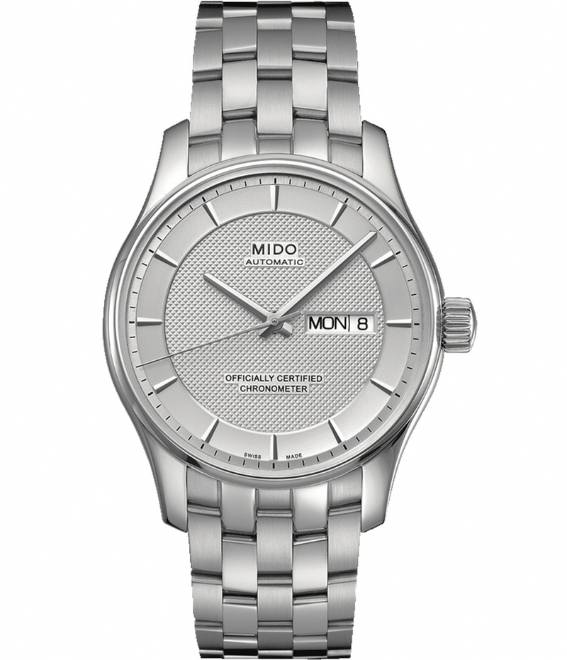 AAA 1:1 Replica Mido-Belluna-Gent Mens Watches Silver Dial Automatic 40MM M001.431.11.031.92 Watch