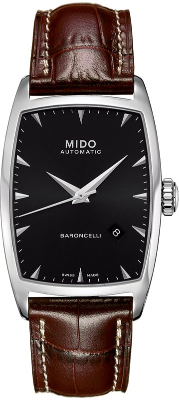 AAA 1:1 Replica Mido-Baroncelli Mens Watches Black Dial Automatic M003.507.16.051.00 Watch