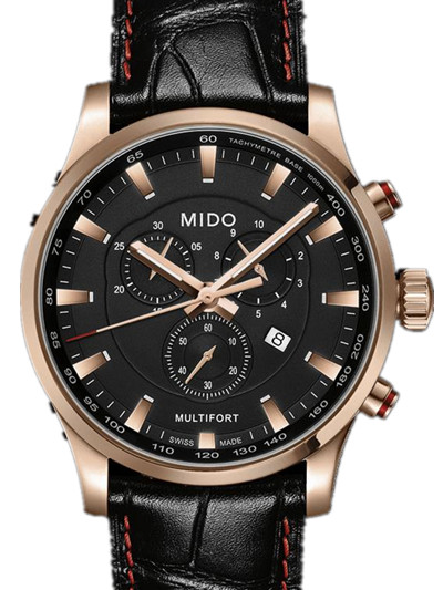 AAA 1:1 Replica Mido-Multifort Mens Watches Dial Quartz 42MM M005.417.36.051.20 Watch