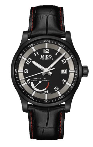 AAA 1:1 Replica Mido-Multifort Mens Watches Black Dial Automatic 42MM M005.424.36.052.22 Watch
