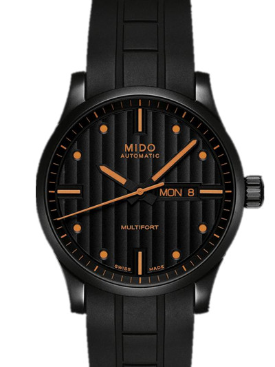 AAA 1:1 Replica Mido-Multifort Mens Watches Black Dial Automatic 42MM M005.430.37.051.02 Watch