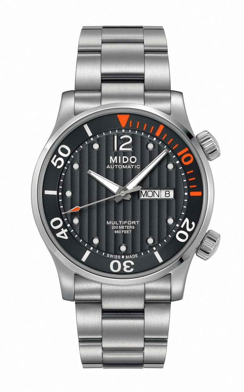 AAA 1:1 Replica Mido-Multifort Mens Watches Black Dial Automatic 42MM M005.930.11.060.00 Watch