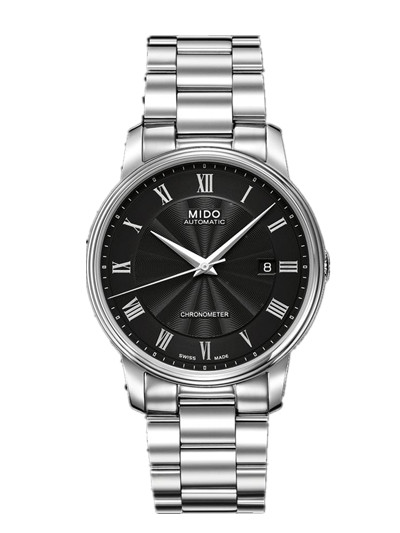 AAA 1:1 Replica Mido-Baroncelli Mens Watches Black Dial Automatic 39MM M010.408.11.053.00 Watch