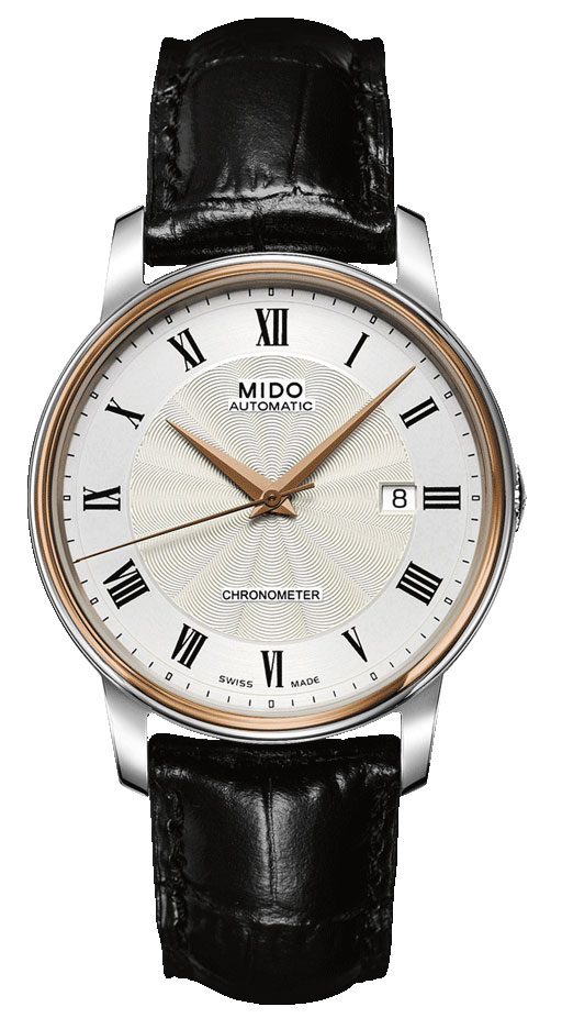 AAA 1:1 Replica Mido-Baroncelli-III Mens Watches Gray Dial Automatic 39MM M010.408.46.033.20 Watch