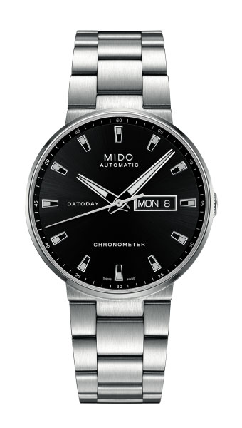 AAA 1:1 Replica Mido-Commander-Ii Mens Watches Black Dial Automatic 40MM M014.431.11.051.00 Watch