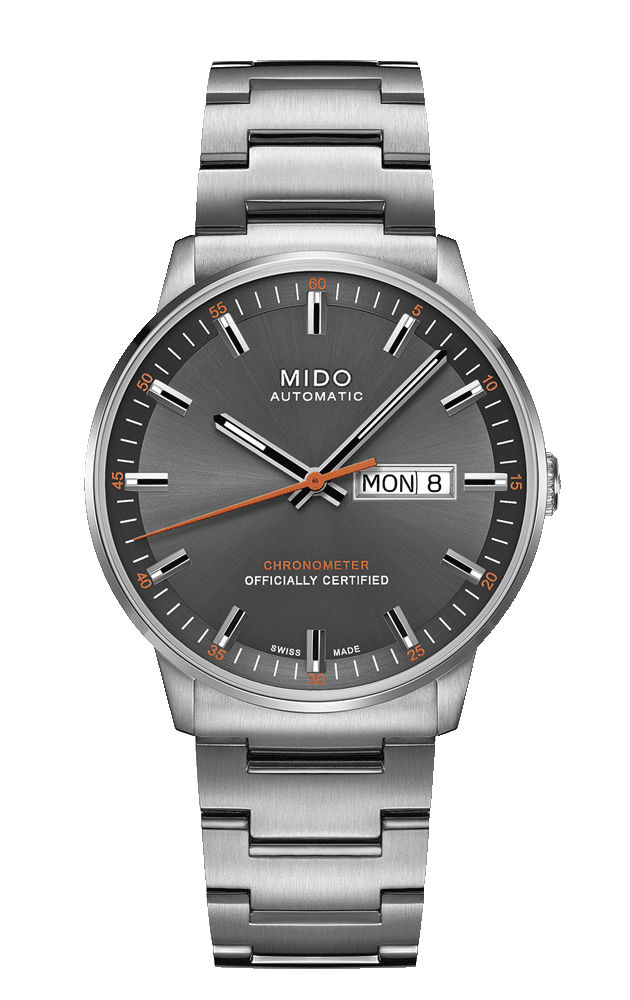AAA 1:1 Replica Mido-Commander-Ii Mens Watches Gray Dial Automatic 40MM M021.431.11.061.01 Watch