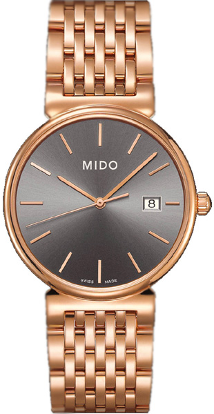 AAA 1:1 Replica Mido-Dorada Mens Watches Gray Dial Swiss Quartz 34MM M1130.3.13.1 Watch