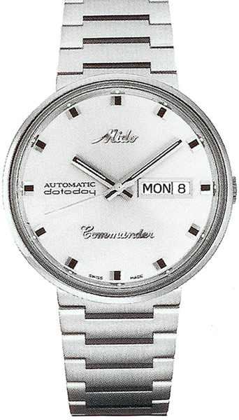AAA 1:1 Replica Mido-Commander Mens Watches Silver Dial Automatic 37MM M8429.4.21.2 Watch