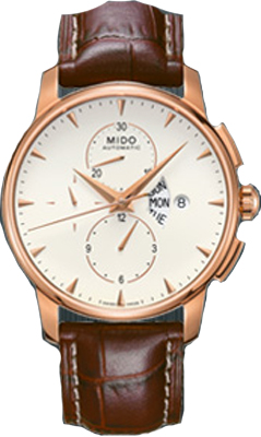 AAA 1:1 Replica Mido-Baroncelli Mens Watches Silver Dial Automatic 42MM M8607.3.11.8 Watch