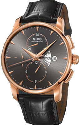 AAA 1:1 Replica Mido-Baroncelli Mens Watches Black Dial Automatic 42MM M8607.3.13.4 Watch