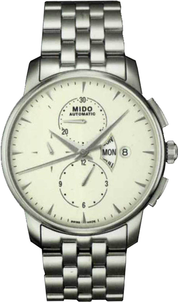 AAA 1:1 Replica Mido-Baroncelli Mens Watches Beige Dial Automatic 42MM M8607.4.11.1 Watch