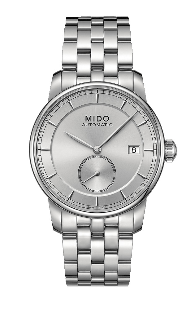 AAA 1:1 Replica Mido-Baroncelli-Ii Mens Watches Silver Dial Automatic 38MM M8608.4.10.1 Watch