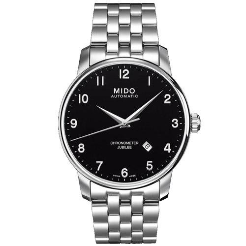 AAA 1:1 Replica Mido-Baroncelli Watches Black Dial Automatic 42MM M8690.4.18.1 Watch