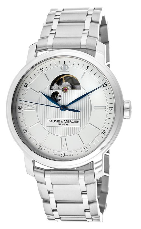 AAA 1:1 Replica Baume-Mercier-Classima Mens Watches Silver Dial Automatic 42MM MOA08833 Watch