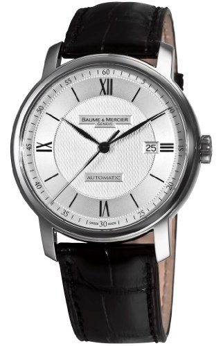 AAA 1:1 Replica Baume-Mercier Mens Watches Silver Dial Swiss Automatic 42MM MOA08868 Watch