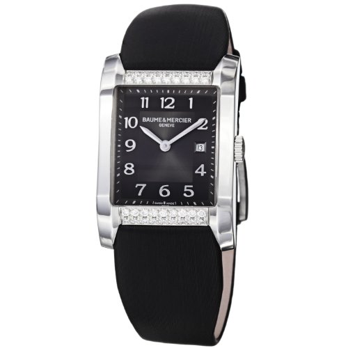 AAA 1:1 Replica Baume-Mercier Ladies Watches Black Dial Swiss quartz 27MM MOA10024 Watch