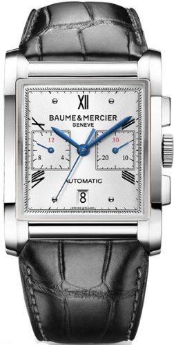 AAA 1:1 Replica Baume-Mercier-Hampton Mens Watches Silver Dial Automatic Self-wind 47MM MOA10032 Watch