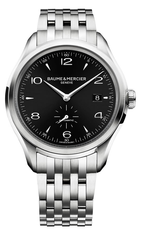 AAA 1:1 Replica Baume-Mercier-Clifton Mens Watches Black Dial Quartz 41MM MOA10100 Watch