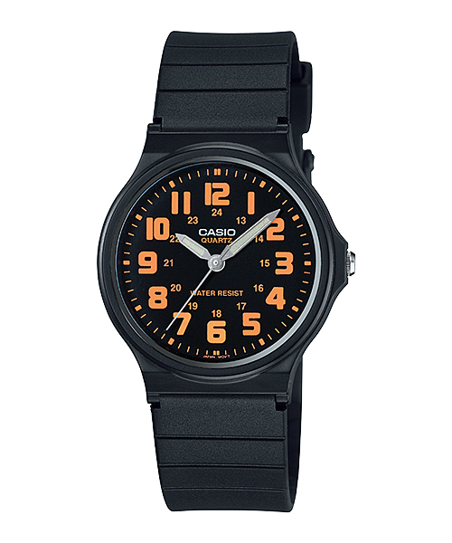 AAA 1:1 Replica Casio Mens Watches Black Dial Quartz 38.8 x 34.9MM MQ-71-4B Watch