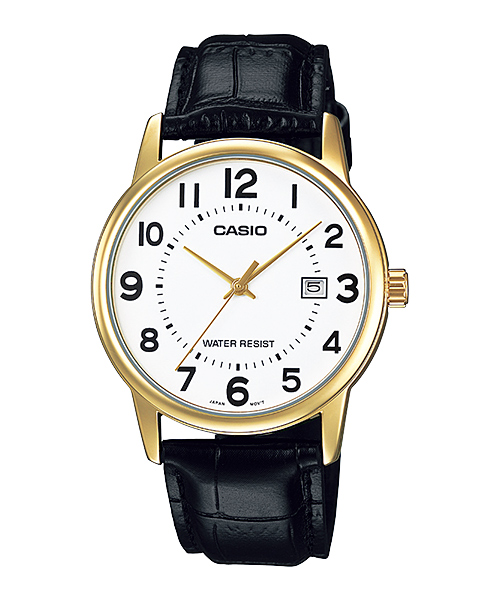 AAA 1:1 Replica Casio Mens Watches White Dial Quartz 44 x 37MM MTP-V002GL-7B Watch