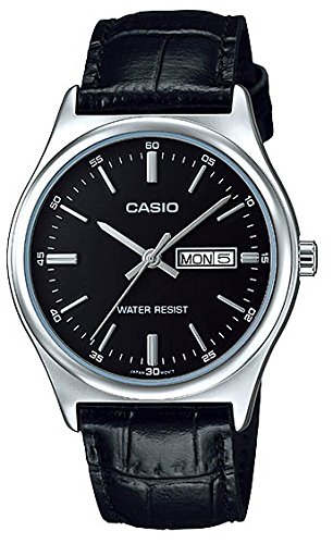 AAA 1:1 Replica Casio Mens Watches Black Dial Quartz 45.1 x 38MM MTP-V003L-1A Watch