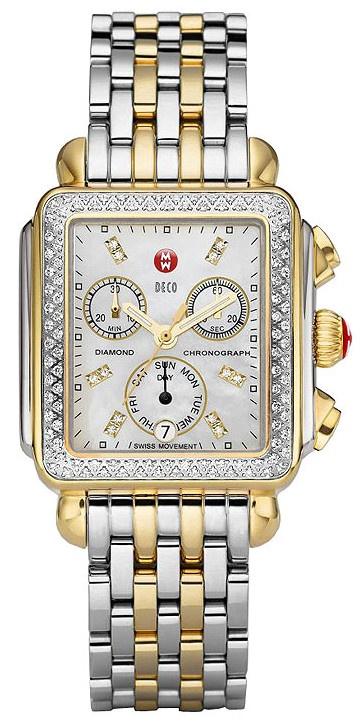 AAA 1:1 Replica Michele Ladies Watches White Dial Quartz 33MM MWW06P000108 Watch