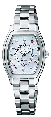 AAA 1:1 Replica Citizen-Japan-Domestic-Wicca Ladies Watches White Dial Solar Quartz 23 x 26MM NA15-1464C_japan Watch