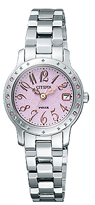 AAA 1:1 Replica Citizen-Japan-Domestic-Wicca Ladies Watches Pink Dial Solar Quartz 23MM NA15-1481A_japan Watch