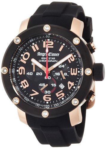 AAA 1:1 Replica Angel-Clover-8ght-Star Mens Watches Black Dial 46MM NES46PBK-BK Watch