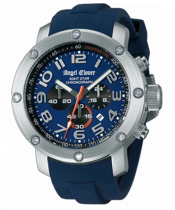 AAA 1:1 Replica Angel-Clover-8ght-Star Mens Watches Blue Dial Quartz 46MM NES46SNV-NV Watch