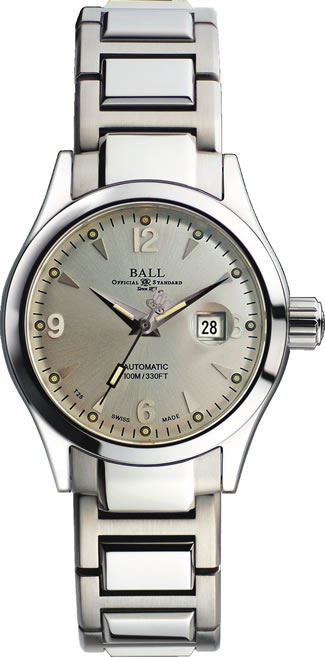 AAA 1:1 Replica Ball-Engineer-II Ladies Watches Silver Dial Automatic 31MM NL1026C-SJ-SL Watch