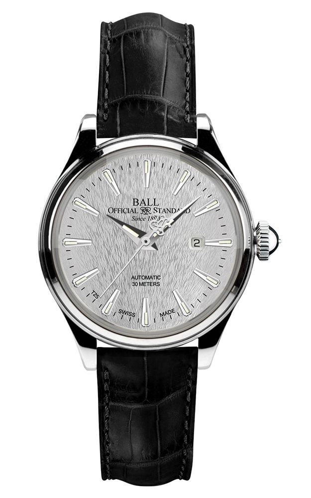 AAA 1:1 Replica Ball-Trainmaster Ladies Watches Silver Dial Automatic 30MM NL2080D-LJ-SL Watch