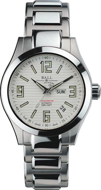 AAA 1:1 Replica Ball-Engineer-II Mens Watches White Dial Automatic 40MM NM1022C-S1CA-WH Watch