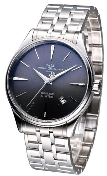 AAA 1:1 Replica Ball-TrainMaster Mens Watches Gray Dial Automatic 40MM NM3080D-SJ-GY Watch