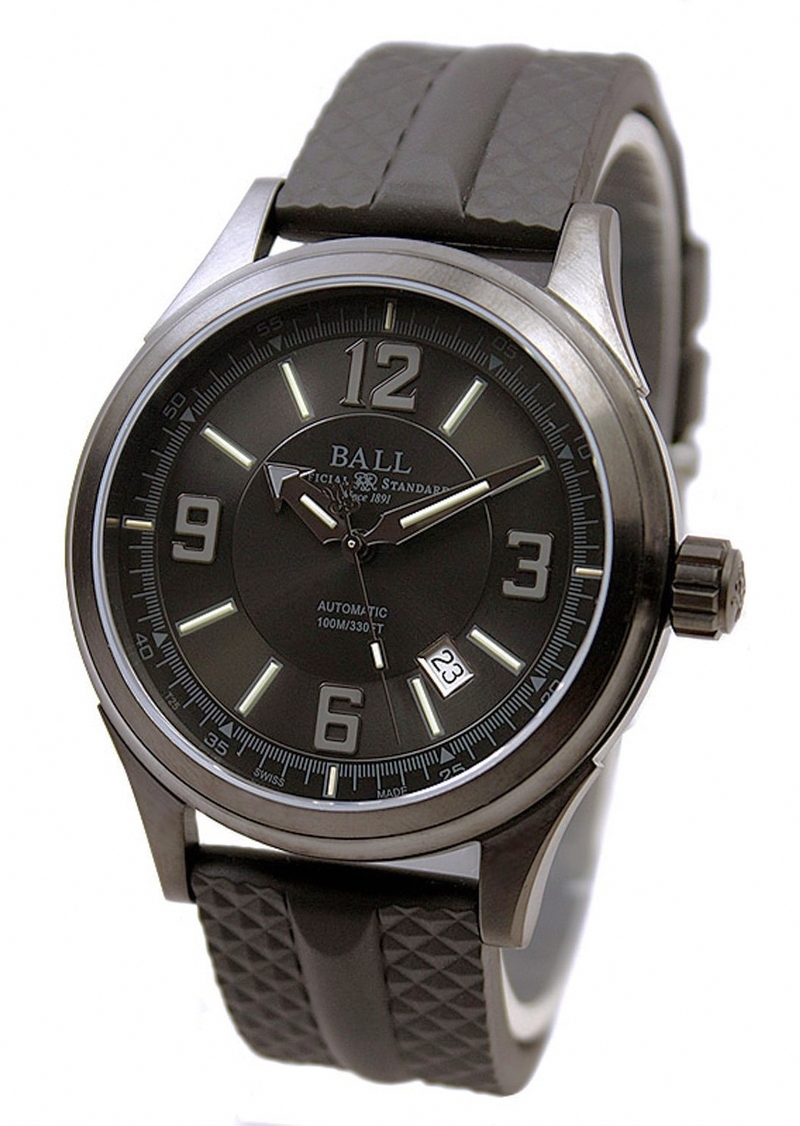 AAA 1:1 Replica Ball-Fireman Mens Watches Black Dial Automatic 43MM NM3098C-P1J-BK Watch