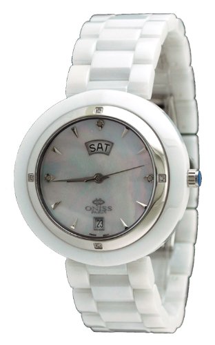 AAA 1:1 Replica Oniss Ladies Watches White Dial Swiss Quartz 38MM ON609-L7 Watch