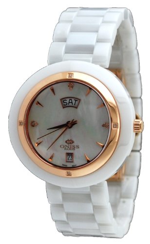 AAA 1:1 Replica Oniss Ladies Watches White Dial Swiss Quartz 38MM ON609-LRG7 Watch