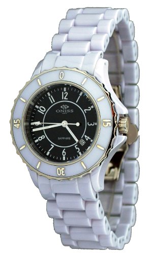 AAA 1:1 Replica Oniss Ladies Watches Black Dial Swiss Quartz 40MM ON8043-L61 Watch