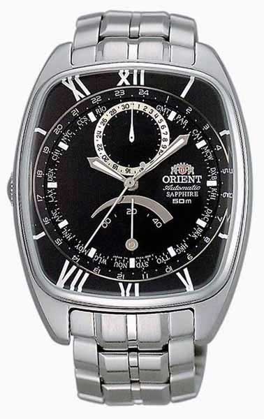 AAA 1:1 Replica Orient-rld-time Watches Black Dial CFAAA001B Watch