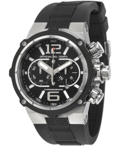 AAA 1:1 Replica Officina-Del-Tempo Mens Watches Black Dial Quartz 49MM OT1030-11N Watch