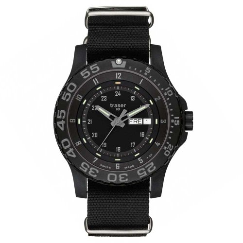 AAA 1:1 Replica Traser Mens Watches Black Dial Swiss Quartz 45MM P6600.41F.C3.01 Watch