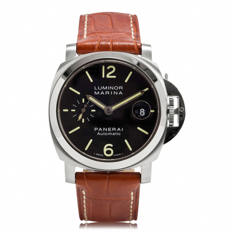 AAA 1:1 Replica Officine-Panerai-Luminor Mens Watches Black Dial Mechanical 40MM PAM00048 Watch