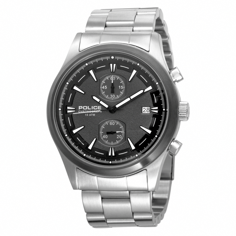 AAA 1:1 Replica Police Mens Watches Gray Dial Quartz 45MM PL11289JSTU/61M Watch