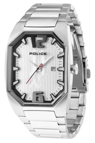 AAA 1:1 Replica Police Mens Watches Silver Dial Quartz 40.4MM PL12895JS/04M Watch