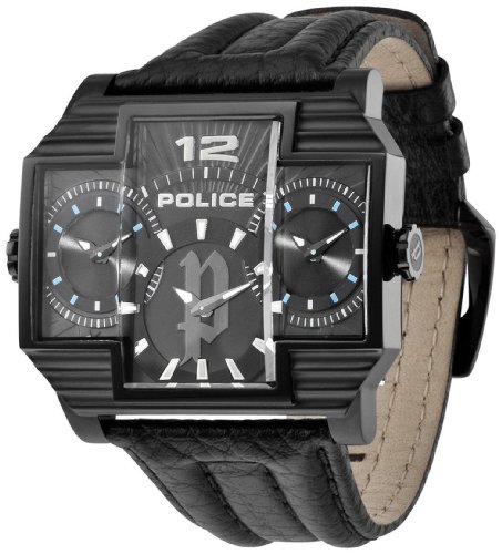 AAA 1:1 Replica Police Mens Watches Black Dial Quartz 51.4MM PL13088JSB/02 Watch