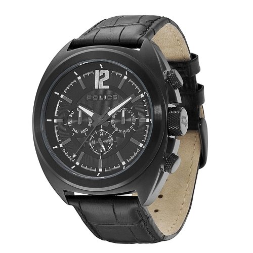 AAA 1:1 Replica Police Mens Watches Black Dial Quartz 45MM PL13403JSB/02 Watch