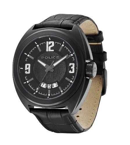 AAA 1:1 Replica Police Mens Watches Black Dial Quartz 45MM PL13404JSB/02 Watch